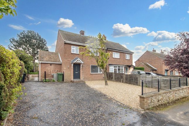 Semi-detached house for sale in Mill Hill, Brancaster, King's Lynn
