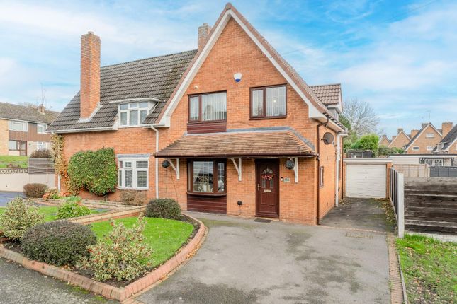 Thumbnail Semi-detached house for sale in Merryfield Road, Dudley