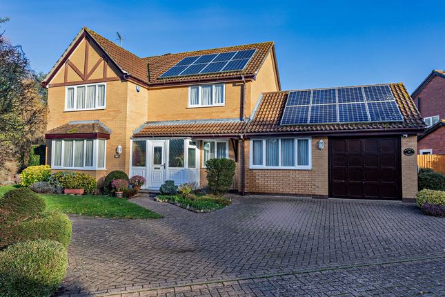 Thumbnail Detached house for sale in Riverside Gardens, Peterborough