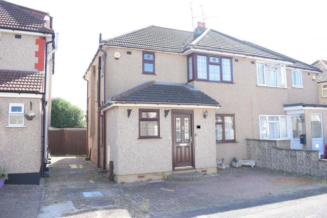 Thumbnail Semi-detached house for sale in Rosebank Avenue, Hornchurch, Essex