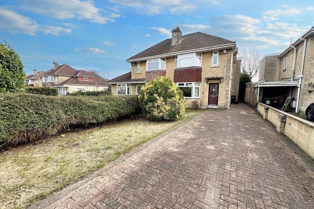 Thumbnail Semi-detached house for sale in Wellsway, Bath