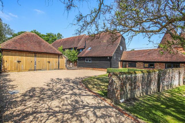 Thumbnail Barn conversion for sale in Smallbridge Road, Horsmonden, Kent