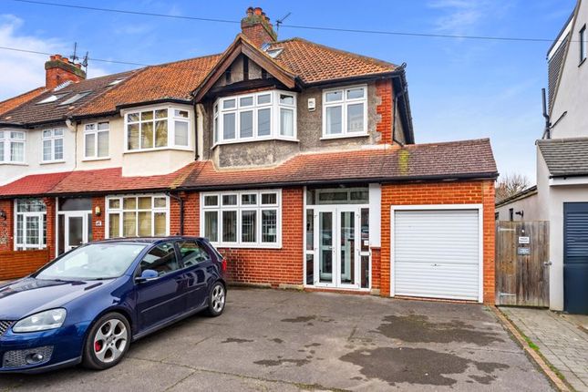 Thumbnail Terraced house for sale in Caldbeck Avenue, Worcester Park