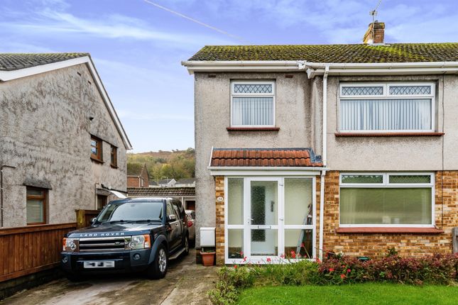 Thumbnail Semi-detached house for sale in Cae Folland, Penclawdd, Swansea