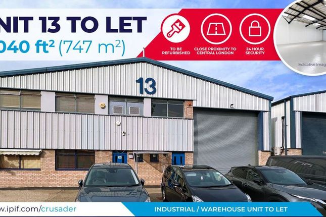 Thumbnail Industrial to let in Crusader Industrial Estate, Hermitage Road, London, Greater London