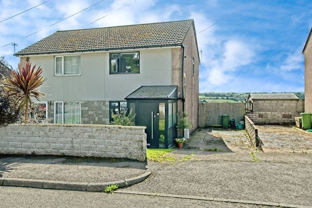 Thumbnail Semi-detached house for sale in St. Lukes Close, Llanharan, Pontyclun