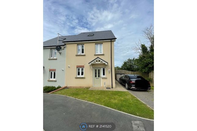 Thumbnail Semi-detached house to rent in Maes Yr Orsaf, Narberth