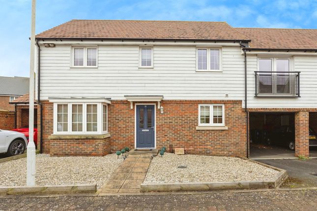 Semi-detached house for sale in Song Thrush Drive, Finberry, Ashford