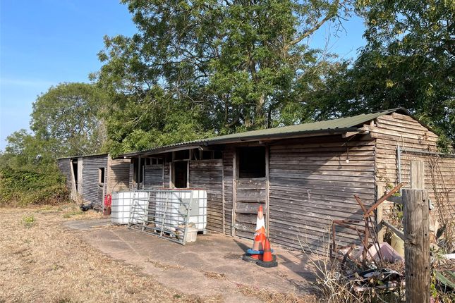 Studio house on Land & Stables - 2.98 Acres,, Quarrylands Lane, Axbridge, £105,000