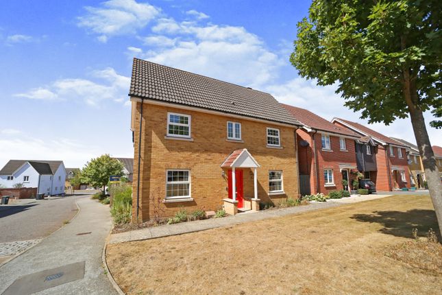 Thumbnail Detached house for sale in Lapwing Grove, Stowmarket, Suffolk