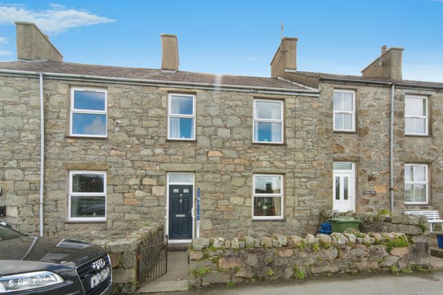 Thumbnail Terraced house for sale in Sea View Terrace, Trefor, Caernarfon, Gwynedd