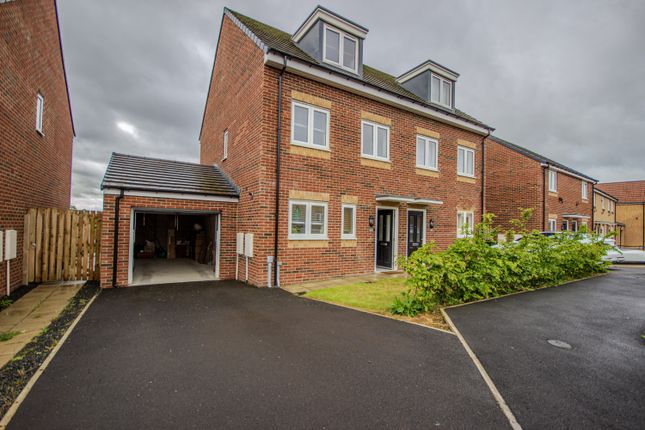 Thumbnail Town house for sale in Belsay Lane, Newcastle Upon Tyne, Northumberland