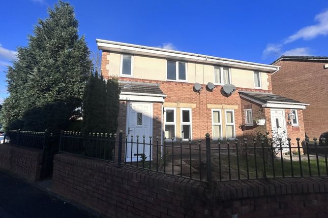 Thumbnail Semi-detached house to rent in Leywell Road, Manchester