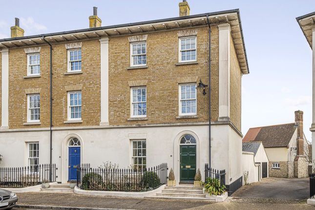 Thumbnail End terrace house for sale in Woodlands Crescent, Poundbury, Dorchester, Dorset