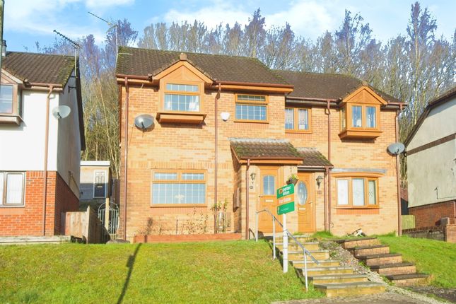Semi-detached house for sale in Nant-Y-Mynydd, Coed-Y-Cwm, Pontypridd