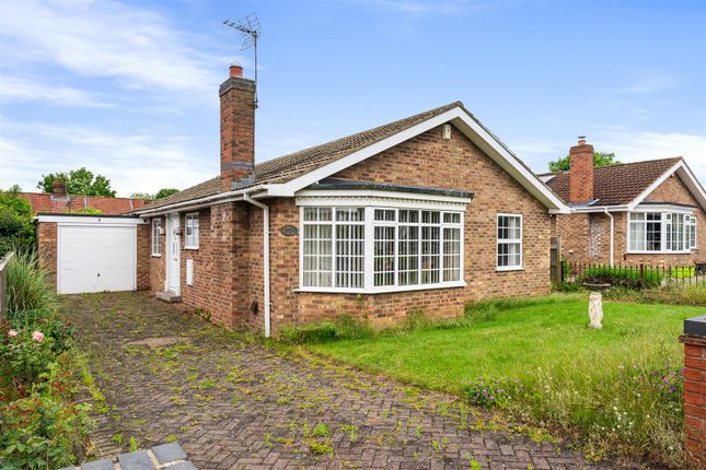 Thumbnail Detached bungalow for sale in Littlefield Close, Nether Poppleton, York