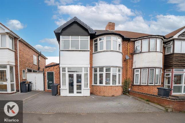 Thumbnail Semi-detached house for sale in Bordesley Green East, Stechford, Birmingham