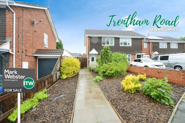 Thumbnail Semi-detached house for sale in Trentham Road, Hartshill, Nuneaton