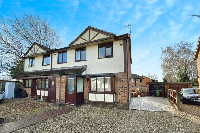 Thumbnail Semi-detached house for sale in Blyton Grove, Lincoln