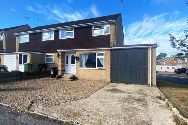 Thumbnail Semi-detached house for sale in Carisbrooke Crescent, Hamworthy, Poole, Dorset