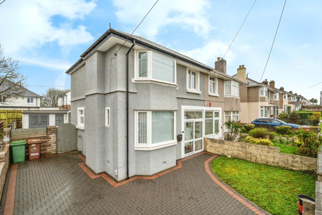 Thumbnail Semi-detached house for sale in Kings Road, Higher St. Budeaux, Plymouth, Devon