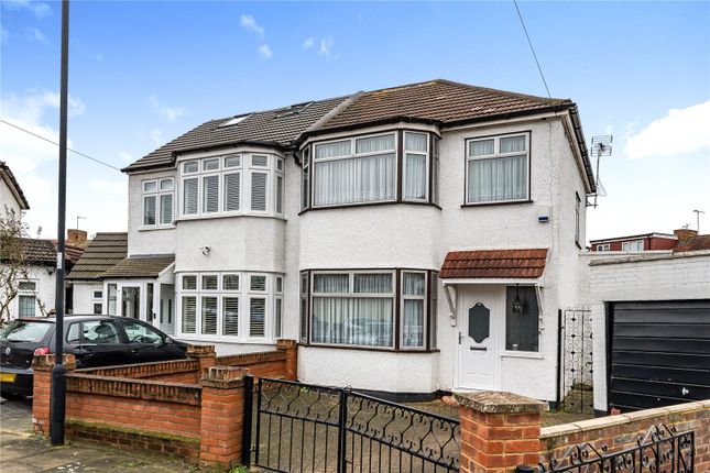 Semi-detached house for sale in Rayleigh Close, Palmers Green, London