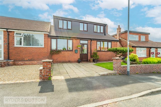Thumbnail Semi-detached bungalow for sale in Keswick Avenue, Chadderton, Oldham, Greater Manchester