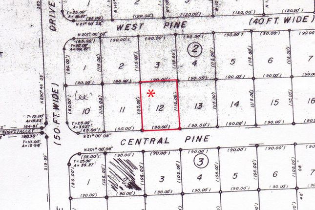 Land for sale in #12 Central Pine Street, Grand Bahama, The Bahamas