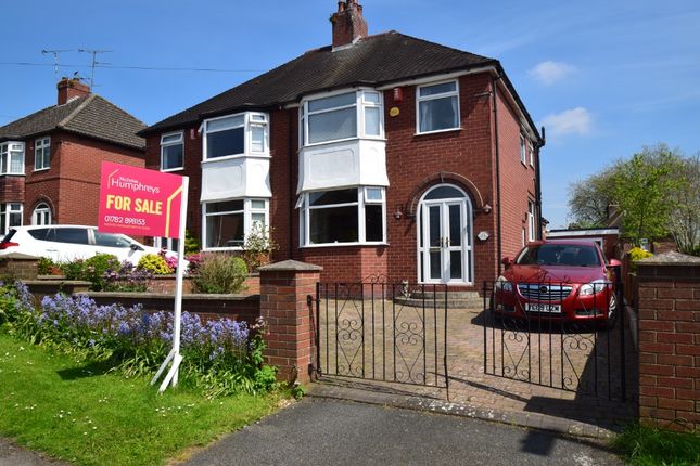 Semi-detached house for sale in Clumber Avenue, Newcastle-Under-Lyme