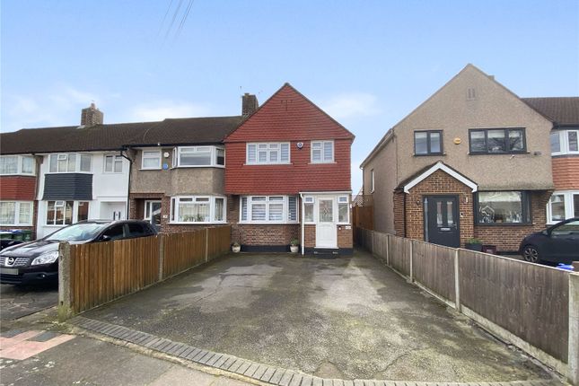 Thumbnail End terrace house for sale in Rosebery Avenue, Sidcup, Kent
