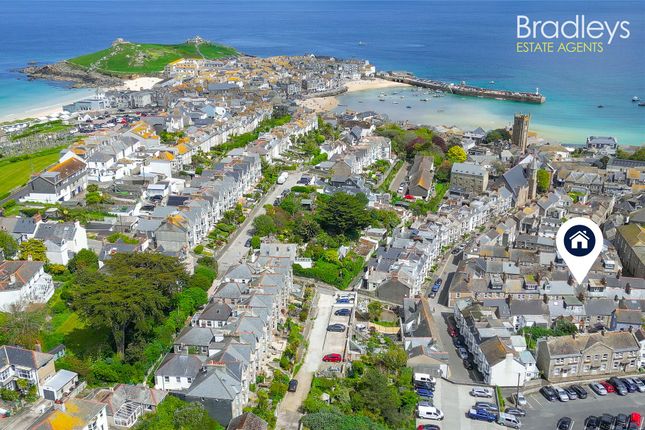 Terraced house for sale in Wesley Place, St. Ives, Cornwall