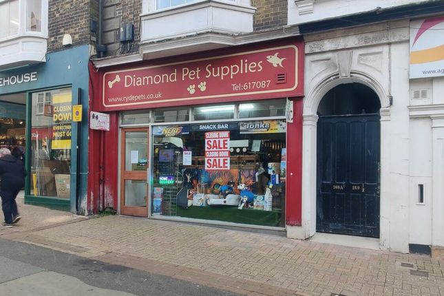 Retail premises to let in High Street, Ryde, Isle Of Wight