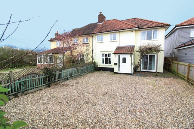 Semi-detached house for sale in Crowcroft Road, Nedging Tye, Ipswich