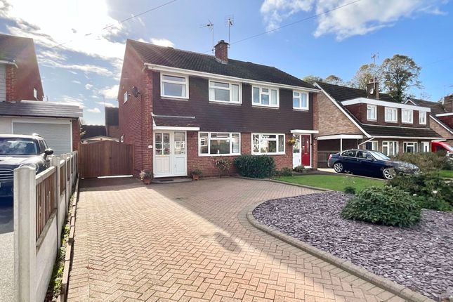 Semi-detached house for sale in Oldfields Crescent, Great Haywood