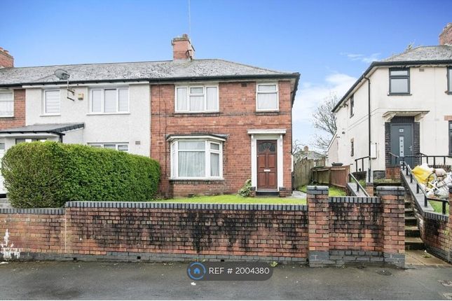 Thumbnail End terrace house to rent in St. Stephens Road, West Bromwich