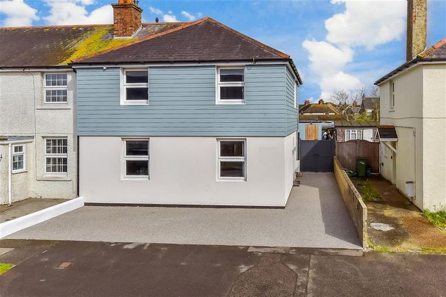 Thumbnail End terrace house for sale in Cinque Ports Avenue, Hythe, Kent