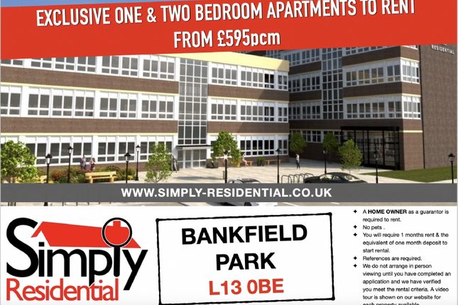 Thumbnail Flat to rent in Bankfield Park, West Derby, Liverpool