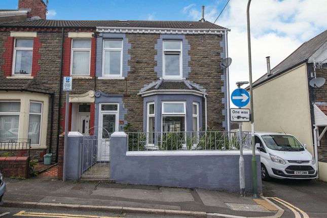 Thumbnail End terrace house for sale in Broomfield Street, Caerphilly