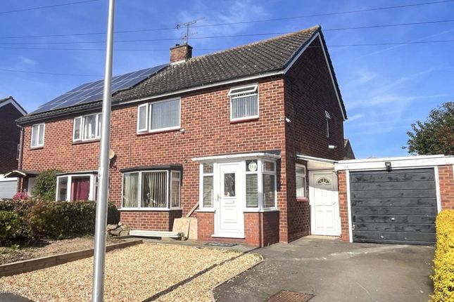 Thumbnail Semi-detached house for sale in York Road, Harlescott, Shrewsbury, Shropshire