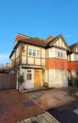 Thumbnail Semi-detached house to rent in Kenton Road, Hove