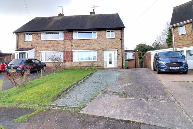Semi-detached house for sale in Springfield Drive, Moss Pit, Stafford