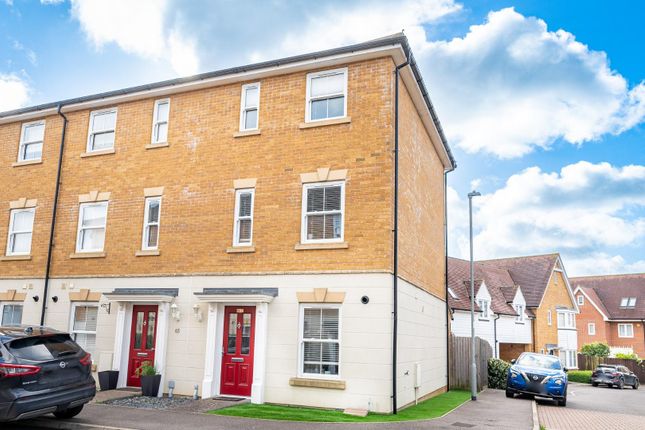 Thumbnail End terrace house for sale in Almond Road, Dunmow