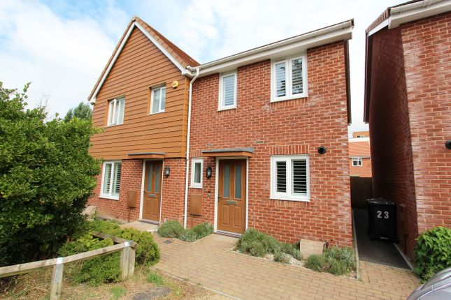 Thumbnail Semi-detached house for sale in Ruby Tuesday Drive, Dartford, Kent