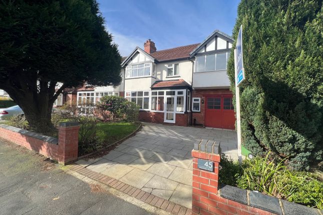 Thumbnail Semi-detached house for sale in Winstanley Road, Sale, Greater Manchester