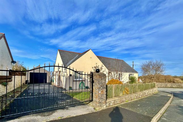 Detached bungalow for sale in Crofty Close, Croesgoch, Haverfordwest