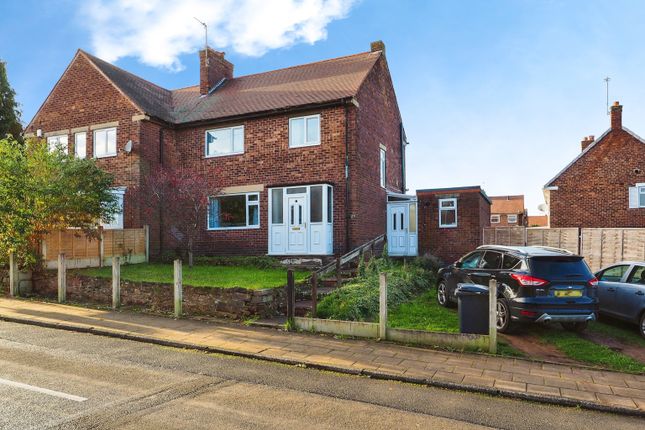 Thumbnail Semi-detached house for sale in Seymour Road, Hucknall, Nottingham, Nottinghamshire