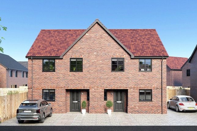 Thumbnail End terrace house for sale in Plot 104, The Gables, Norwich Road, Attleborough, Norfolk