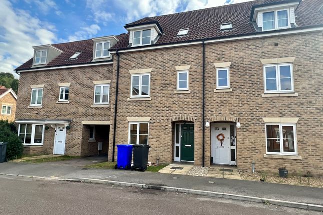 Thumbnail Terraced house to rent in Evergreen Way, Mildenhall, Bury St. Edmunds