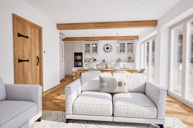 CGI Open Plan Living Dining Kitchen