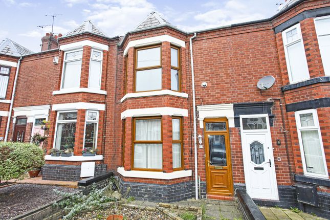 Thumbnail Terraced house for sale in Stamford Avenue, Crewe, Cheshire
